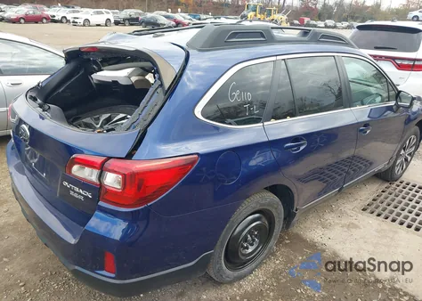 2015 Subaru Outback 3.6R Limited из США, поврежденный, VIN 4S4BSENCXF3334770